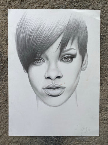 Rihanna Portrait -FREE SHIPPING NOW!