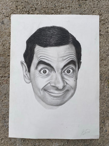 Mr. Bean Portrait -FREE SHIPPING NOW!