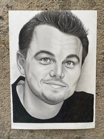 Leonardo Di Caprio Portrait -FREE SHIPPING NOW!