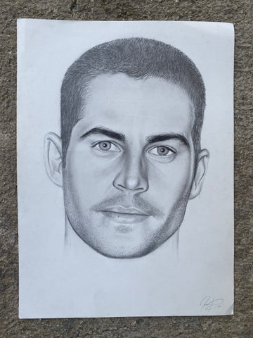 Paul Walker Portrait -FREE SHIPPING NOW!