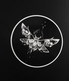 DEATH MOTH STICKERS - FREE SHIPPING